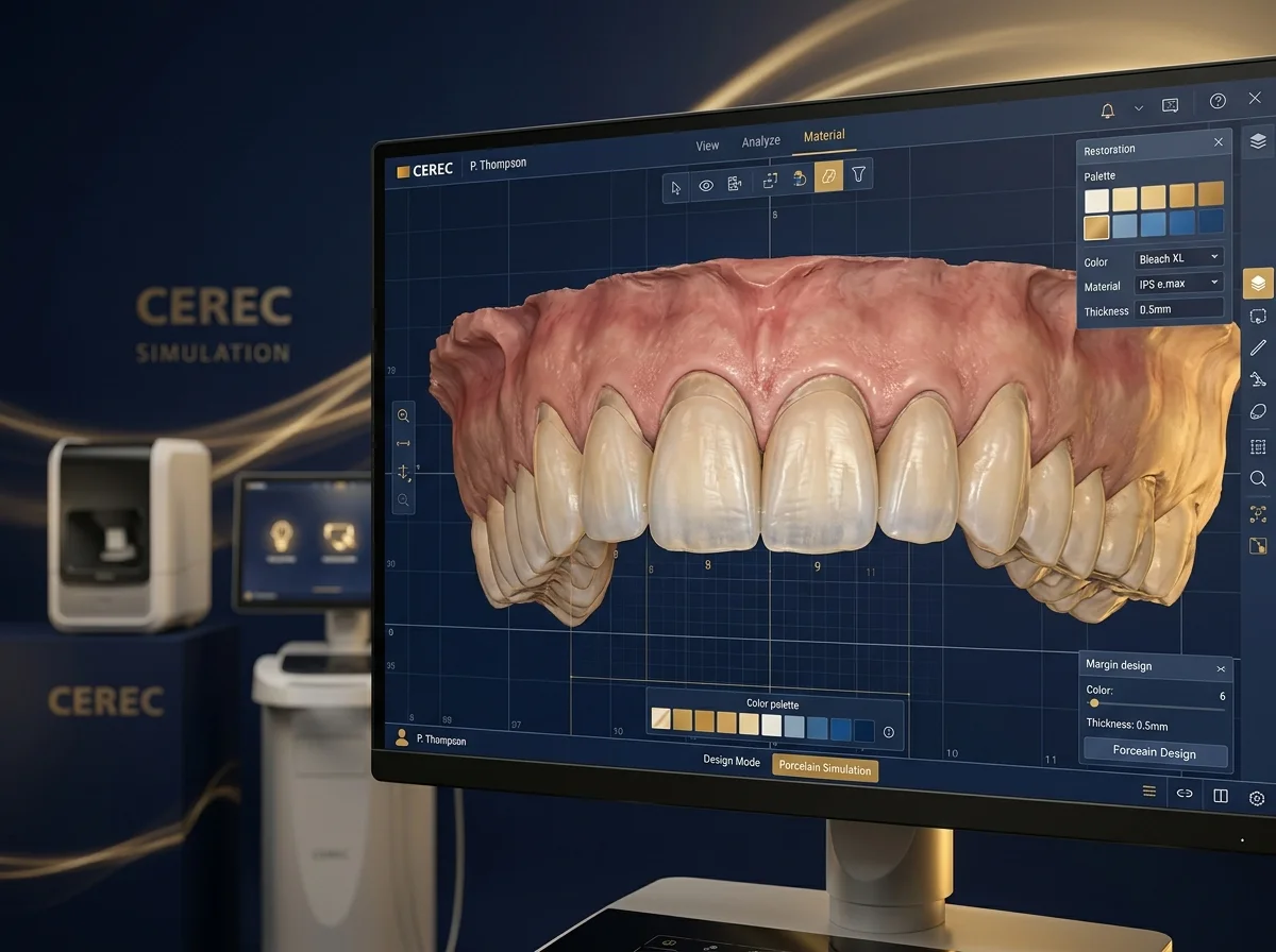 Escaneamento intraoral e planejamento estético digital